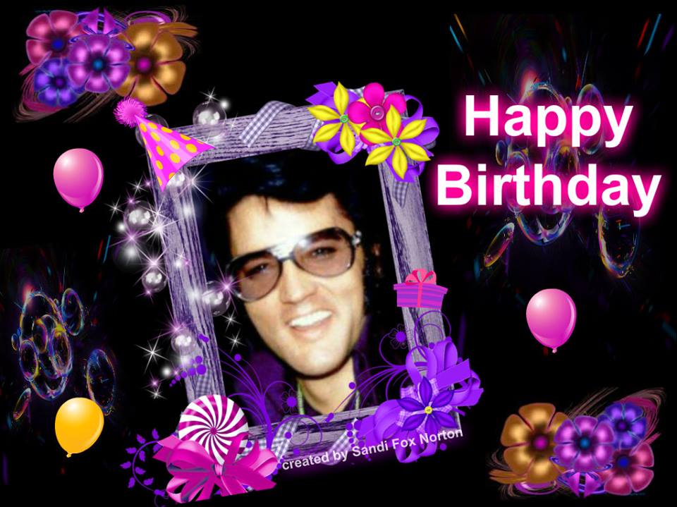elvis presley virtual birthday cards .iheartelvis, Greeting card