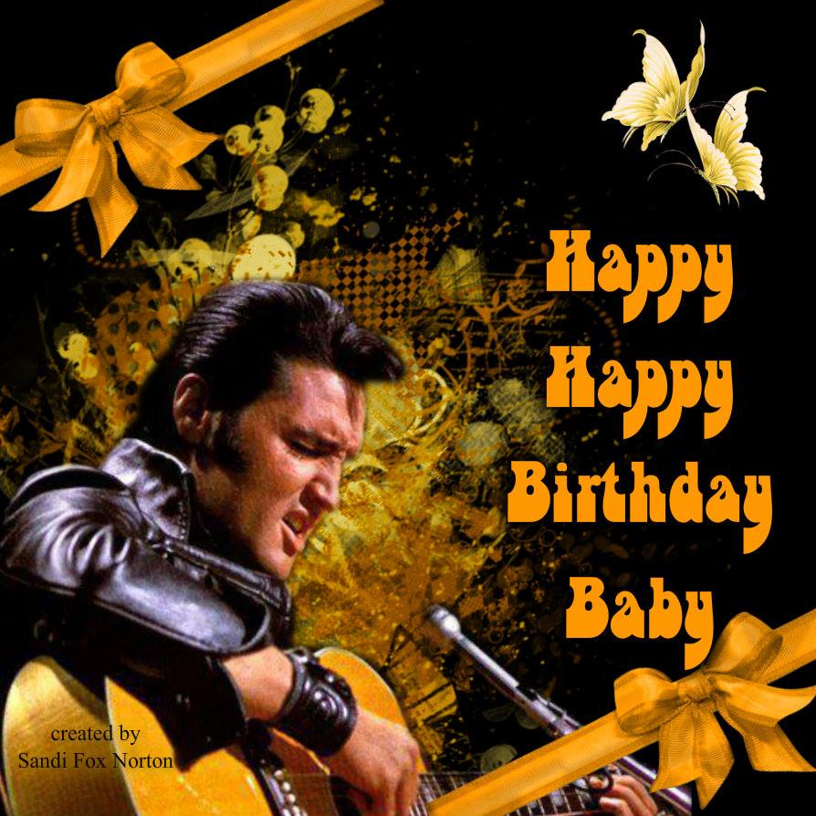 Elvis Presley Virtual Birthday Cards  www.IHeartElvis.net