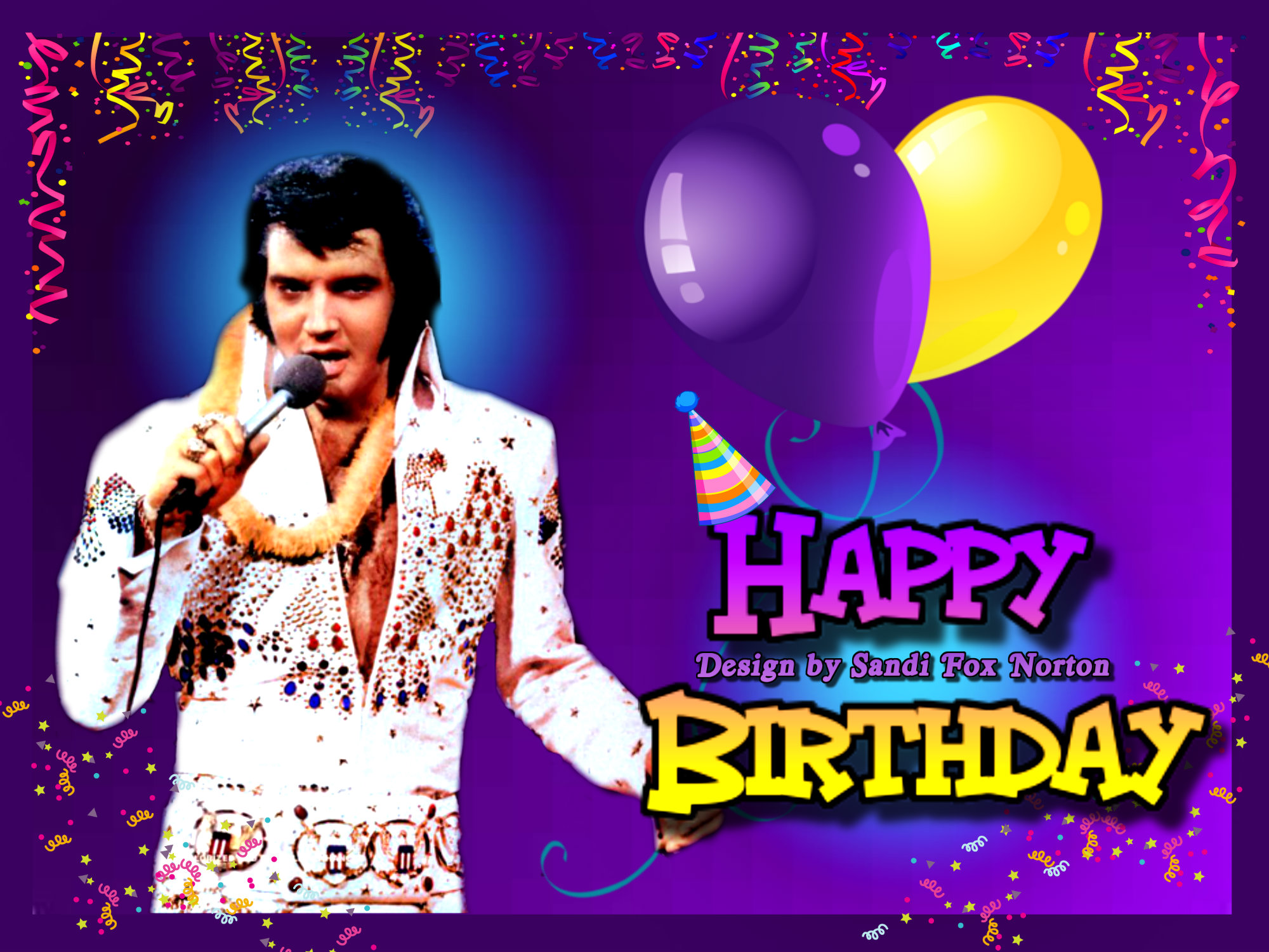 Elvis Presley Virtual Birthday Cards  www.IHeartElvis.net